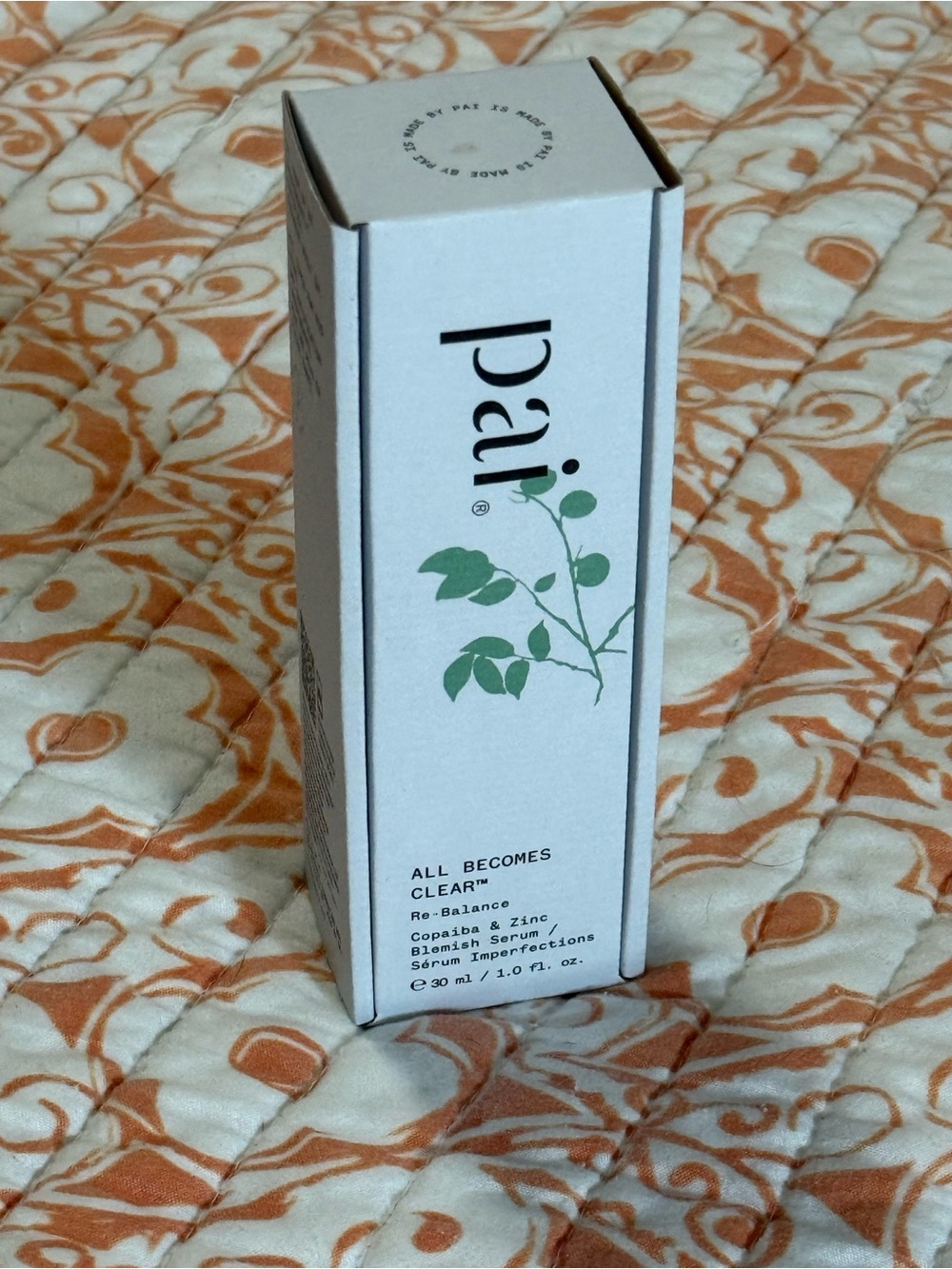 Pai facial serum with Zinc and Copaiba. New in box.